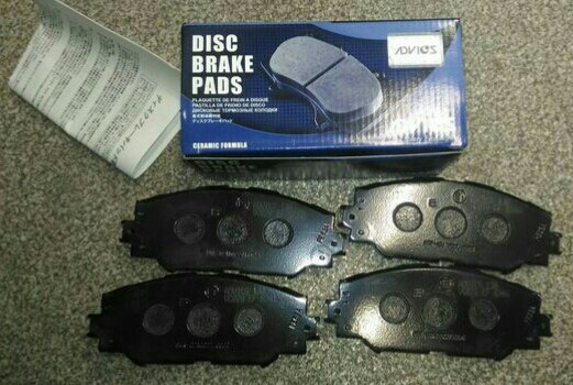 Колодки тормозные передние Corolla Advics 