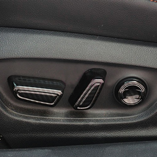 Накладки на кнопки регулировки сидений Camry V70 карбон