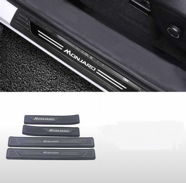 Накладки на пороги вариант 4  GEELY MONJARO