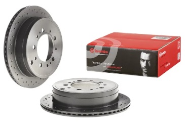 Диски тормозные передние  LC200/LX570 08-15 (2шт)