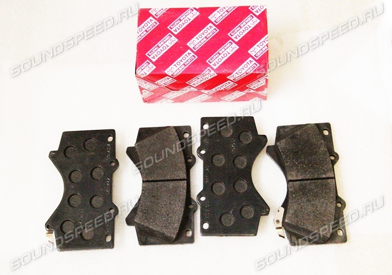 Колодки тормозные передние LC200