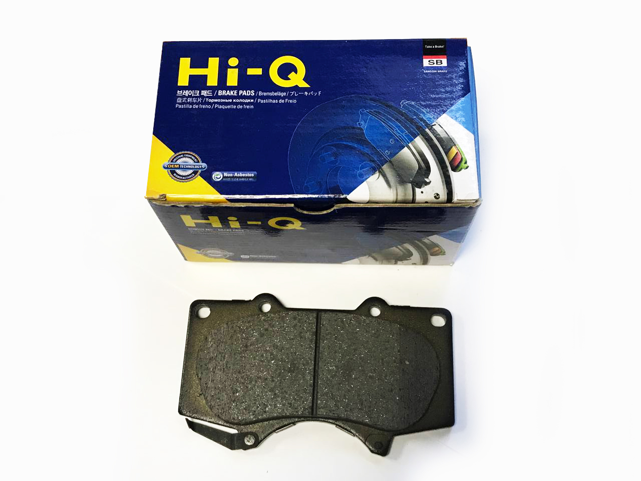 Колодки тормозные передние LC150/LC120 Sangsin