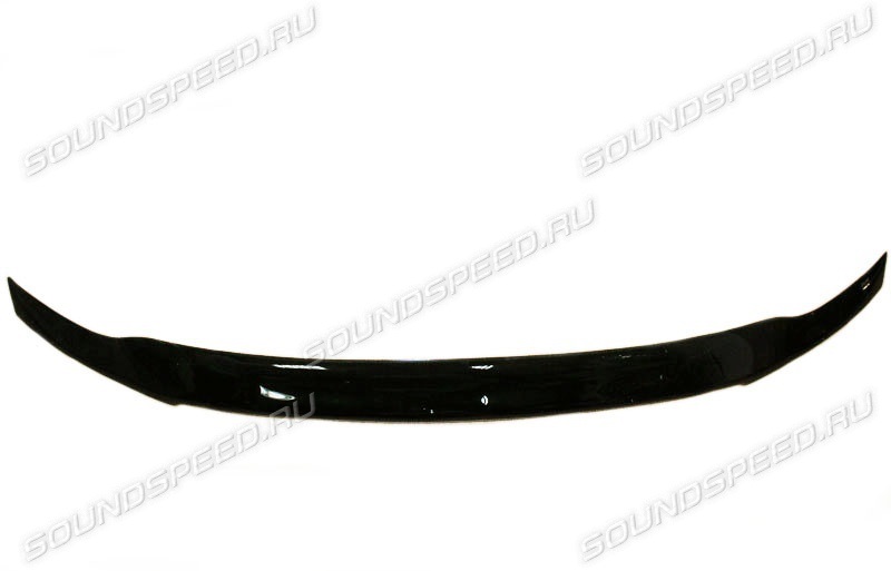 Дефлектор капота чёрный EGR с надписью LC200