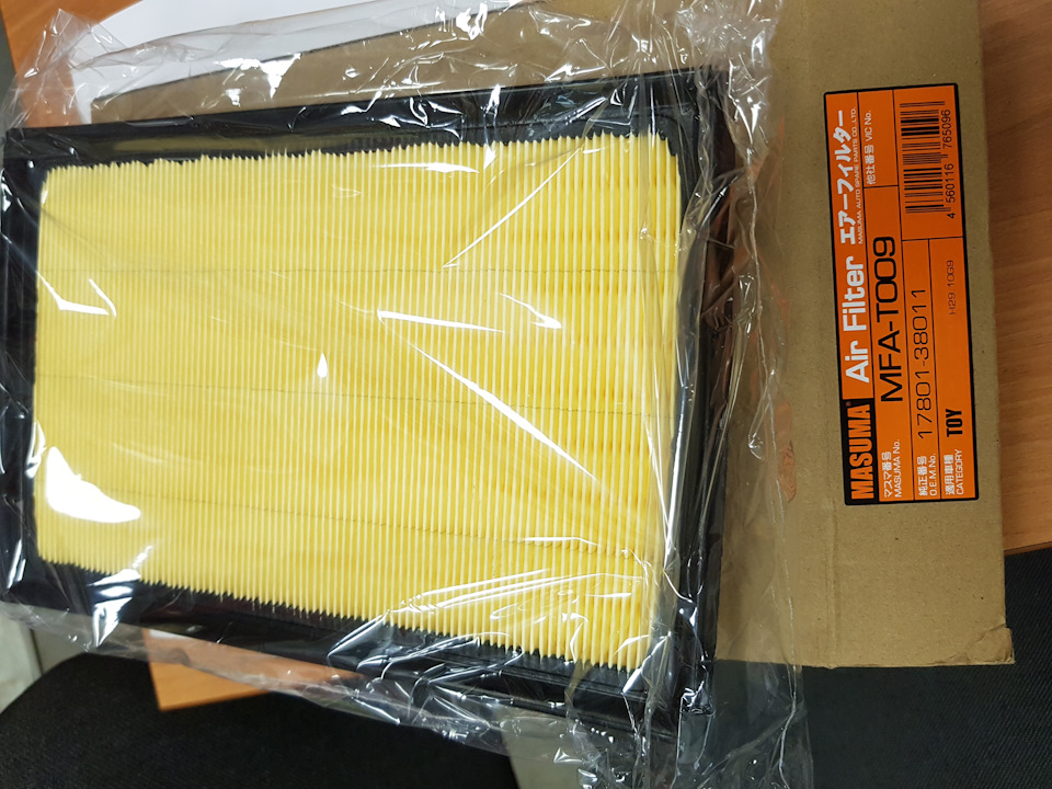 Фильтр воздушный RAV4 D (2013-) Masuma