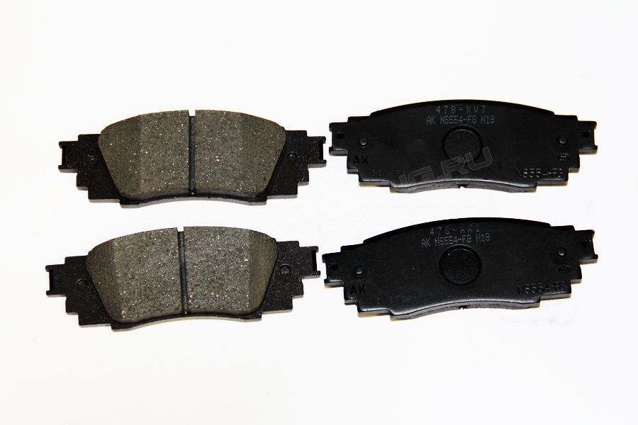 Колодки тормозные задние Camry V30