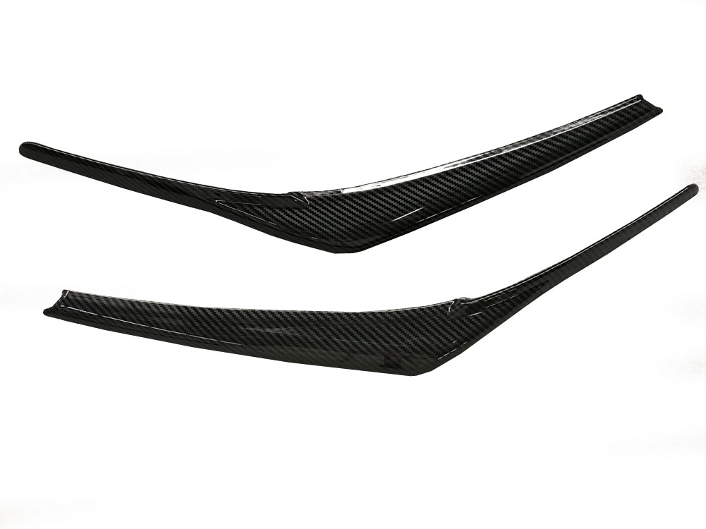 Реснички на фары Camry V70 карбон