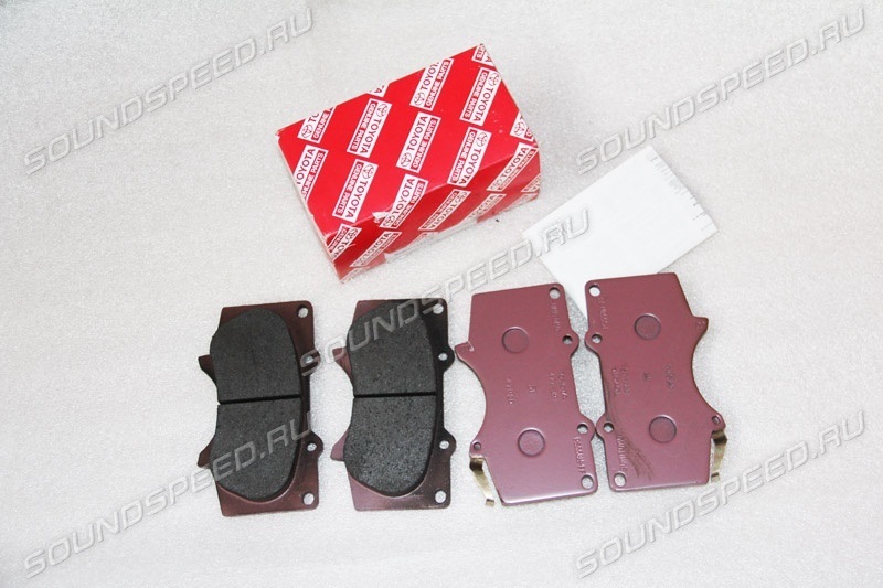 Колодки тормозные передние LC150 Оригинал