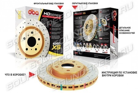 Диски тормозные передние Lexus RX300/350