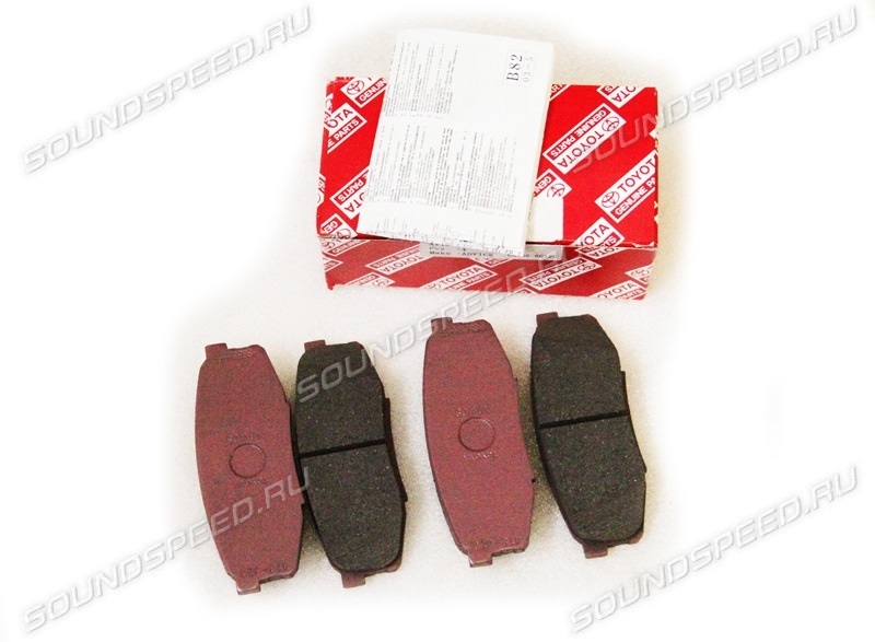 Колодки тормозные задние LC200 Оригинал