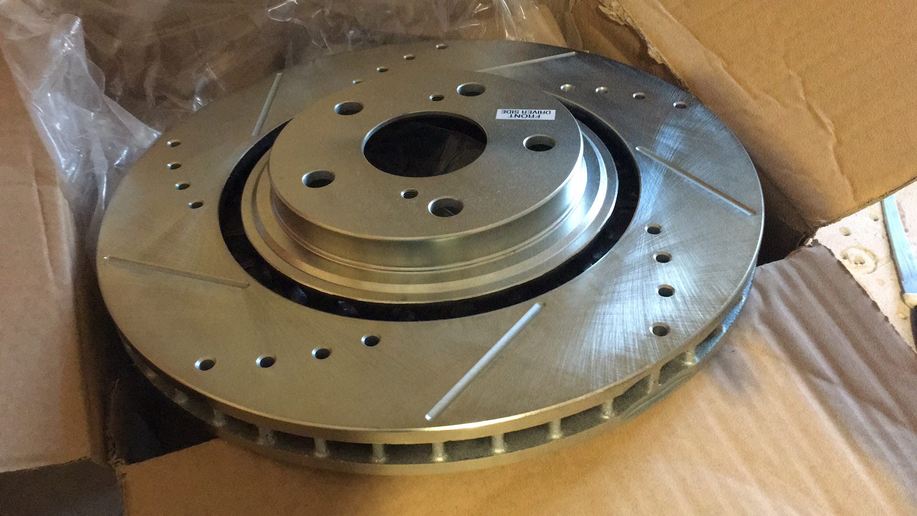 Диски тормозные передние Highlander (2019-2022) Оригинал