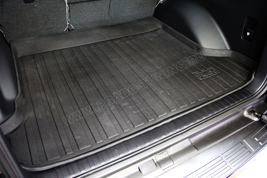 Ковер в багажник WeatherTech РЕПЛИКА  5 мест LC-150 (13-) черн.