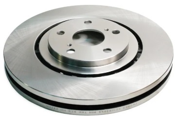 Диски тормозные передние LC120/GX470 CWORKS 2 шт.