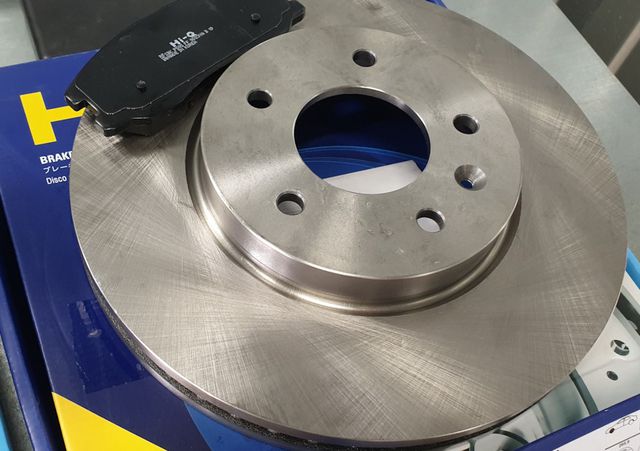 Диски тормозные передние NX200 Sangsin