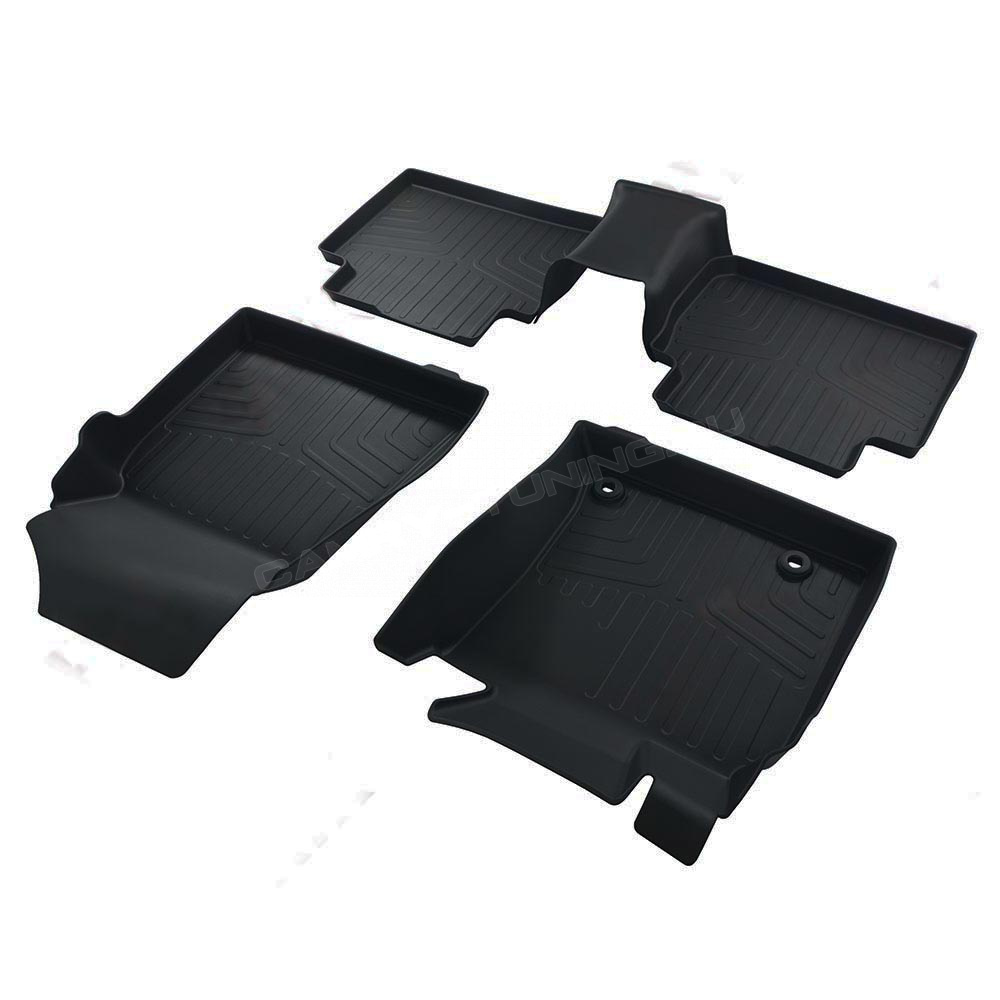  Коврики резиновые в салон 3D LUX Toyota Camry V70