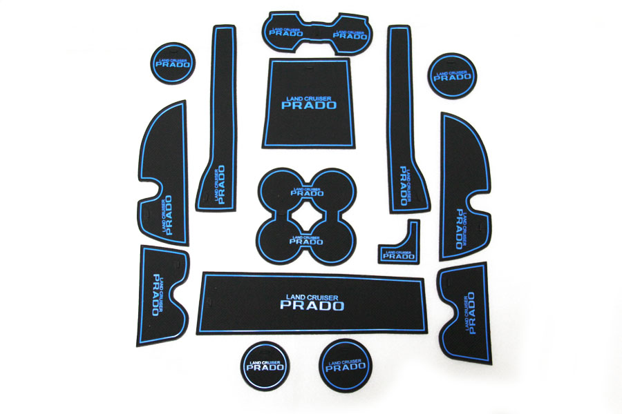 Набор ковриков в кармашки с синей окантовкой  LC150 (2017-)