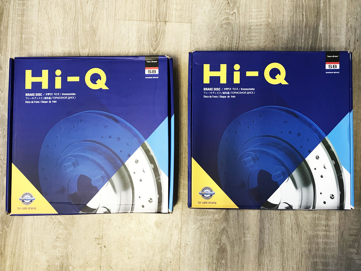 Диски тормозные передние LC150/GX460 Sangsin 2 шт.