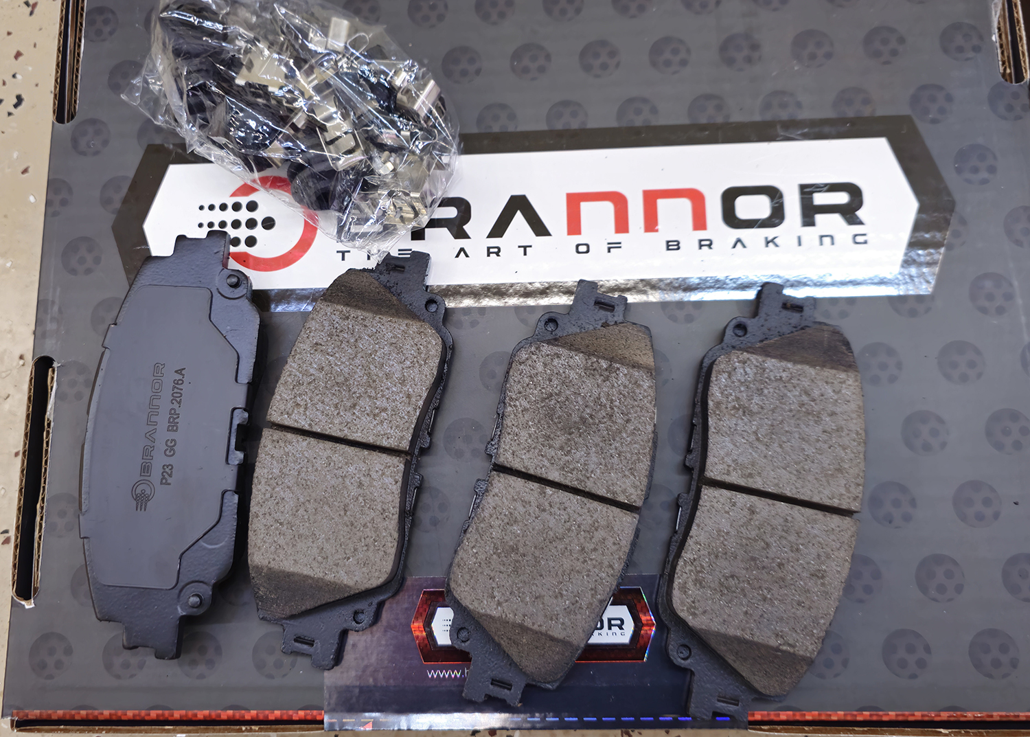 Колодки тормозные задние V70/RAV4 (2019-) BRANNOR