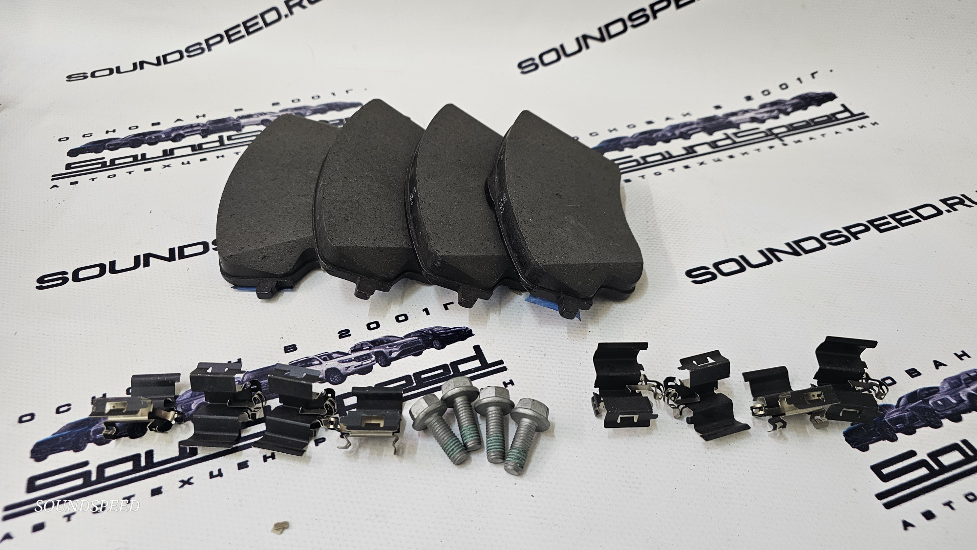 Колодки тормозные передние Geely Monjaro