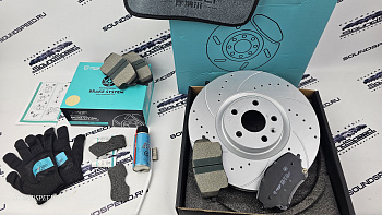 Диски тормозные  передние MONAER  Geely Monjaro (комплект с колодками)